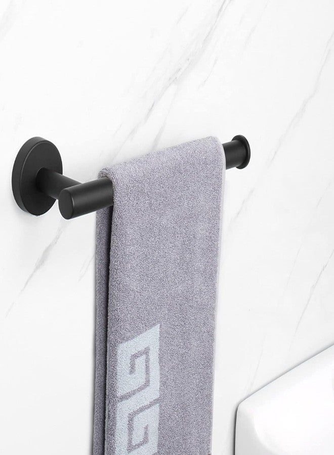LUXIUR Towel Hanger for Wash Basin, Bathroom and Kitchen Sink Stand, 304 Grade Stainless Steel Towel Ring, Napkin Holder, Matte Black - Image 3